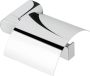 Geesa Toiletaccessorieset Wynk | Toiletborstel met houder Toiletrolhouder met klep Handdoekhaak | Chroom - Thumbnail 3