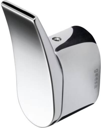 Geesa Toiletaccessorieset Wynk | Toiletborstel met houder Toiletrolhouder met klep Handdoekhaak | Chroom