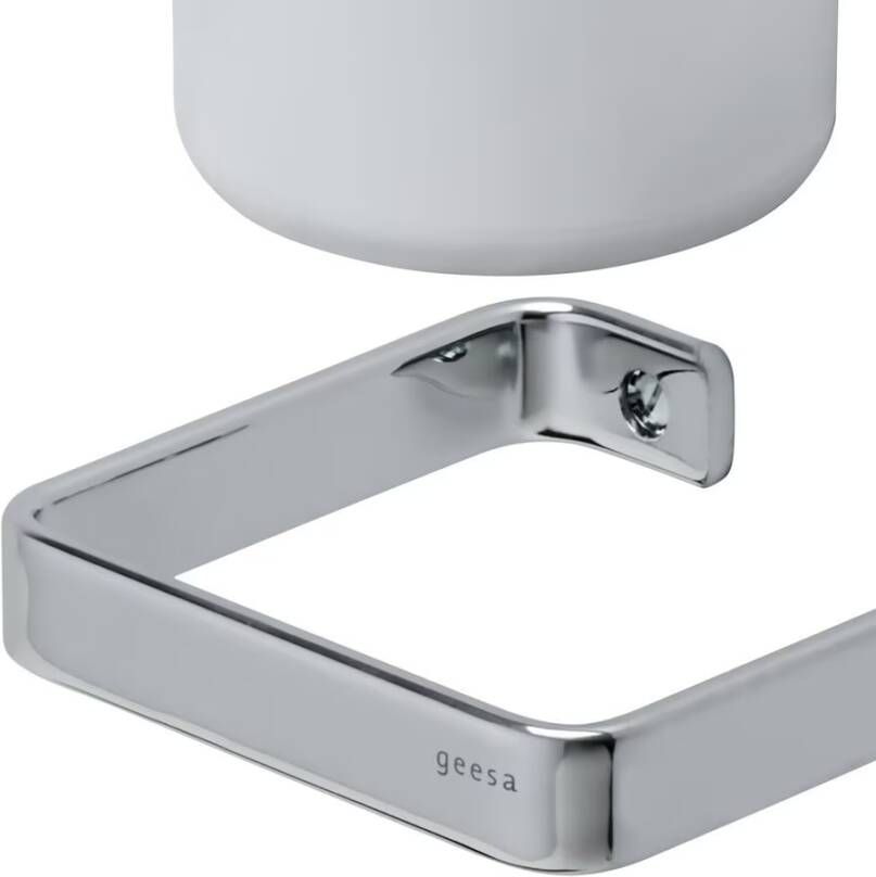 Geesa Toiletborstel Frame | Met houder | Chroom