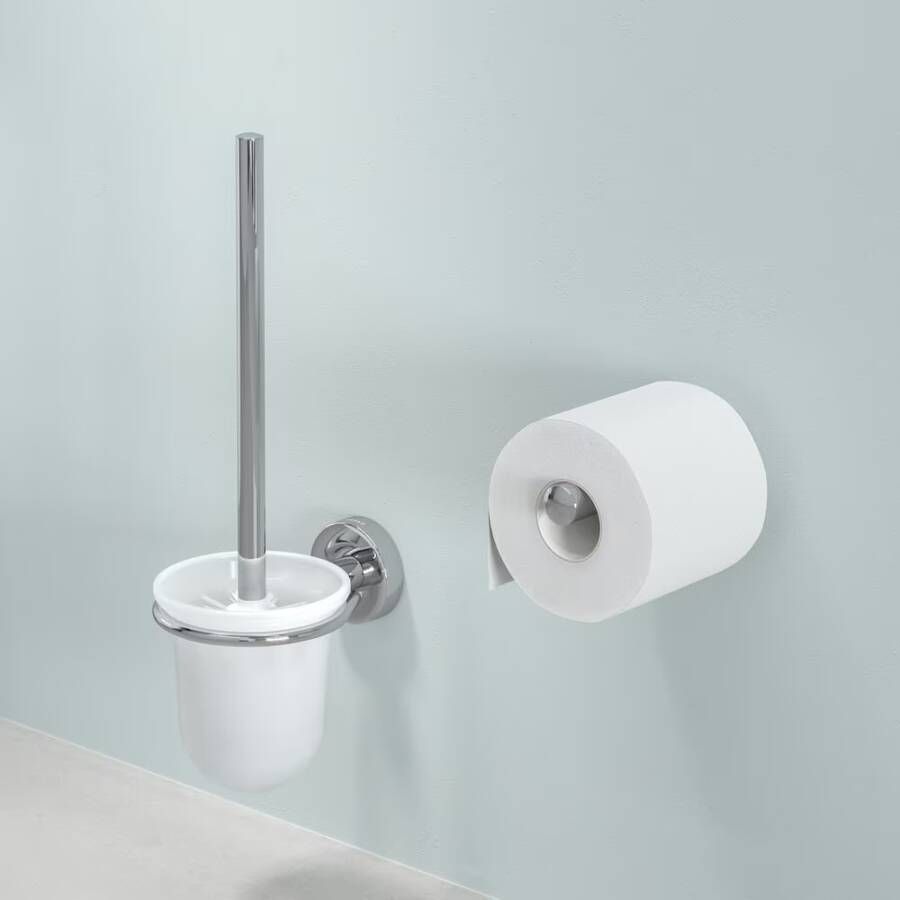Geesa Toiletborstel Luna | Met houder | Chroom