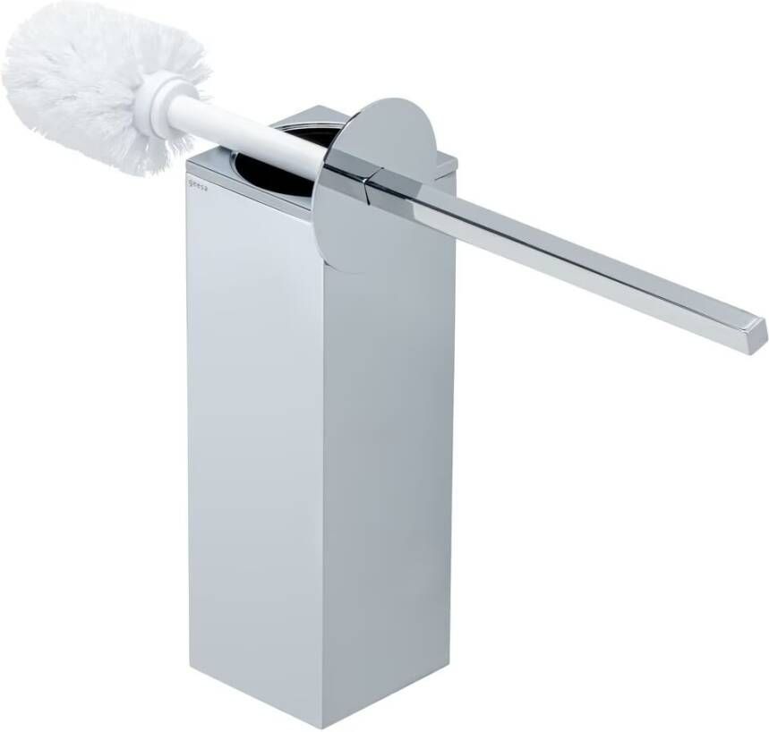 Geesa Toiletborstel Modern Art | Met houder | Chroom