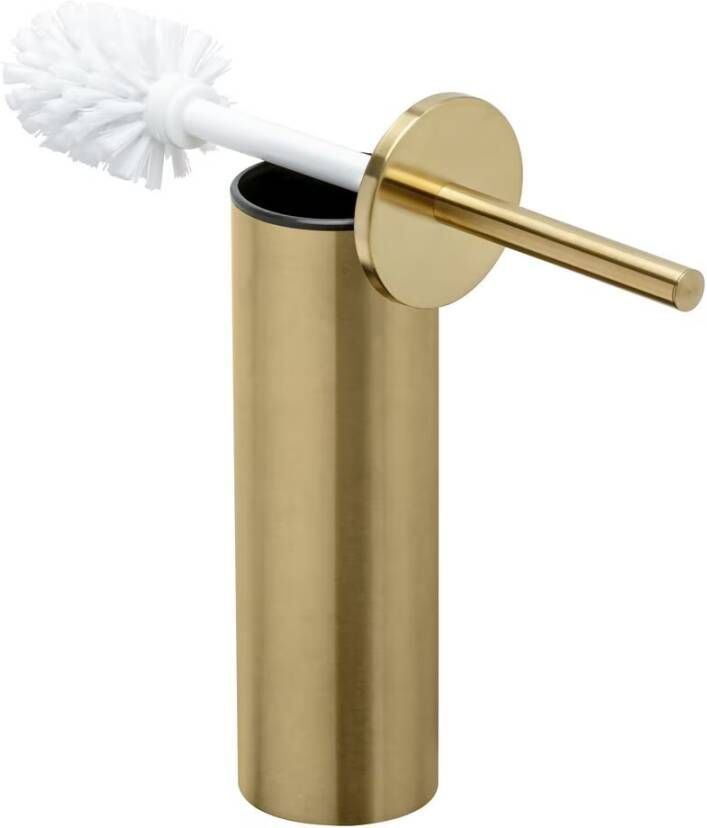 Geesa Toiletborstel Nemox | Met houder | Goud geborsteld