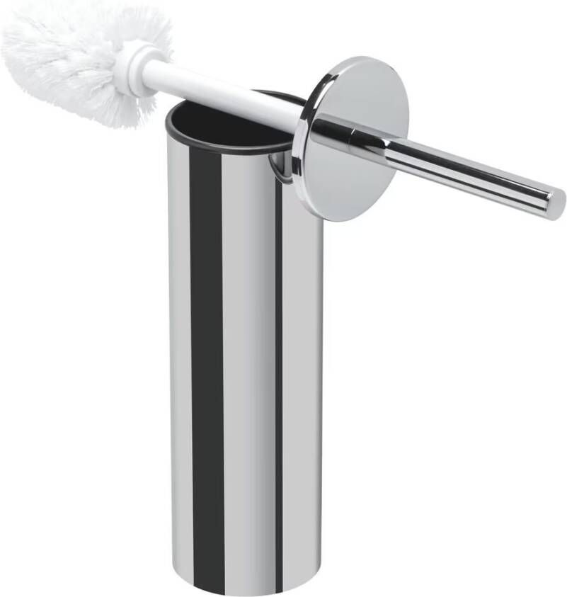 Geesa Toiletborstel Nemox | Met houder | Vrijstaand | Chroom