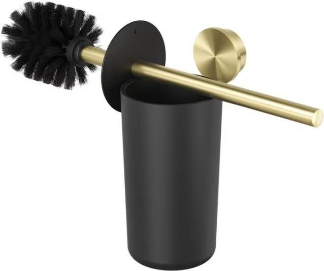 Geesa Toiletborstel Opal | Met houder | Goud geborsteld