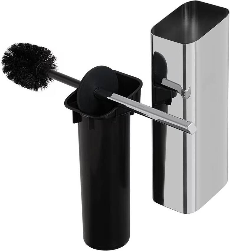 Geesa Toiletborstel Shift | Met houder | Chroom