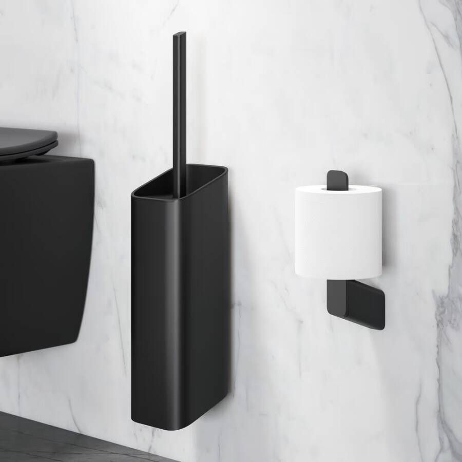 Geesa Toiletborstel Shift | Met houder | Zwart