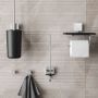 Geesa Toiletborstel Topaz | Met houder | Chroom - Thumbnail 4