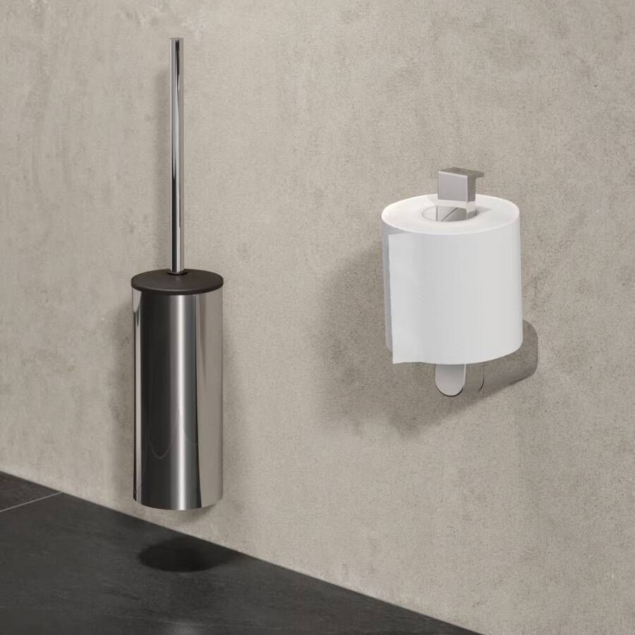 Geesa Toiletborstel Wynk | Met houder | Chroom