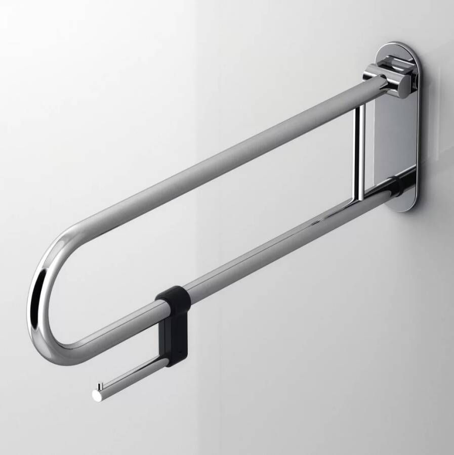 Geesa Toiletrolhouder Comfort & Safety | Voor toiletbeugel | Chroom