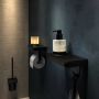 Geesa Toiletrolhouder Frame | Met planchet en LED lichthouder | Zwart - Thumbnail 4