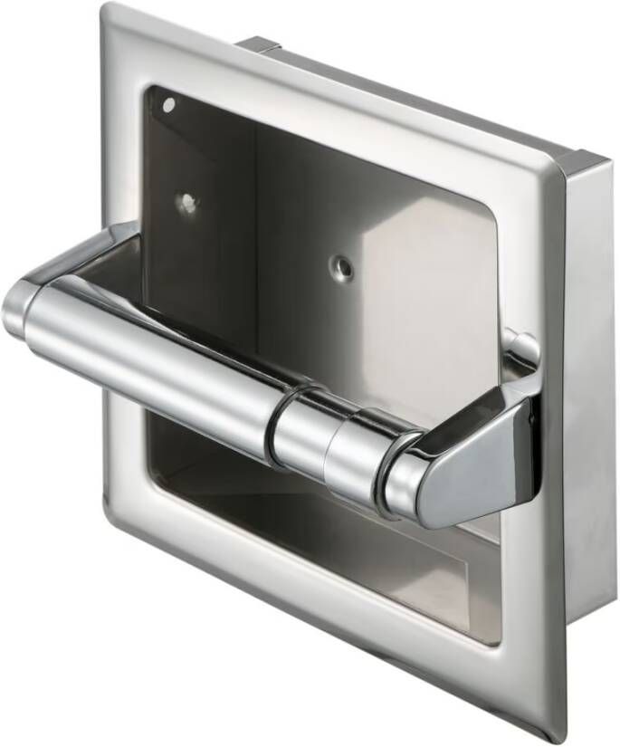 Geesa Toiletrolhouder Hotel | Zonder klep | Chroom