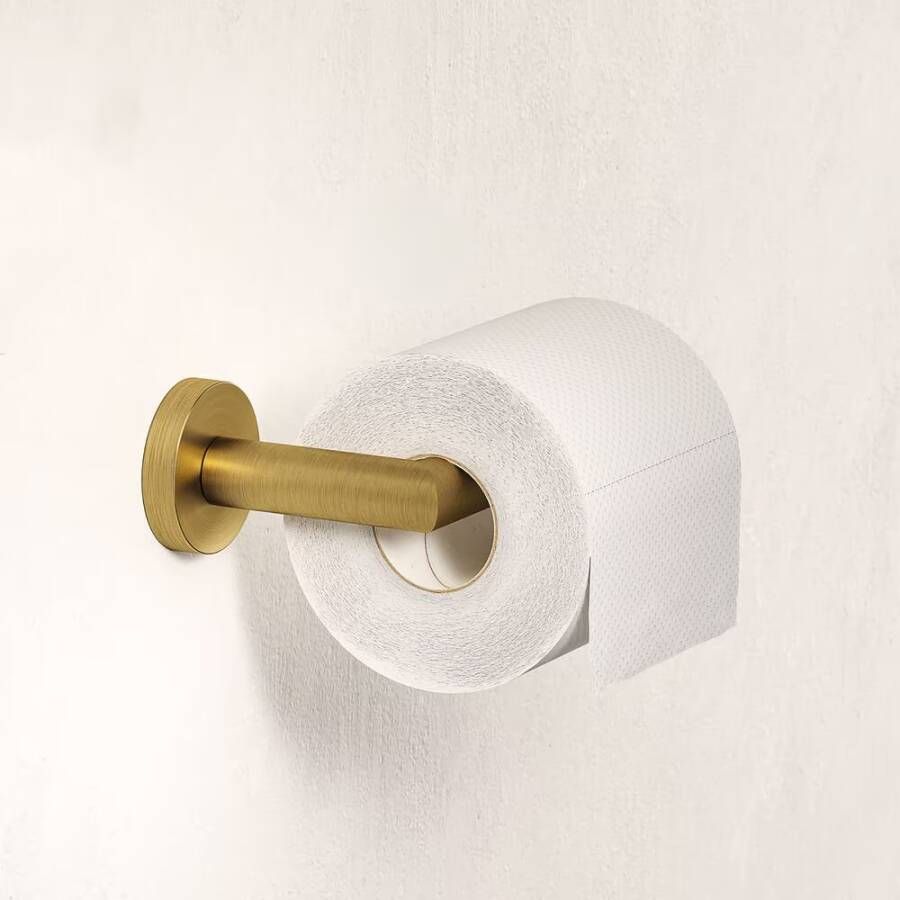 Geesa Toiletrolhouder Nemox | Geborsteld Goud