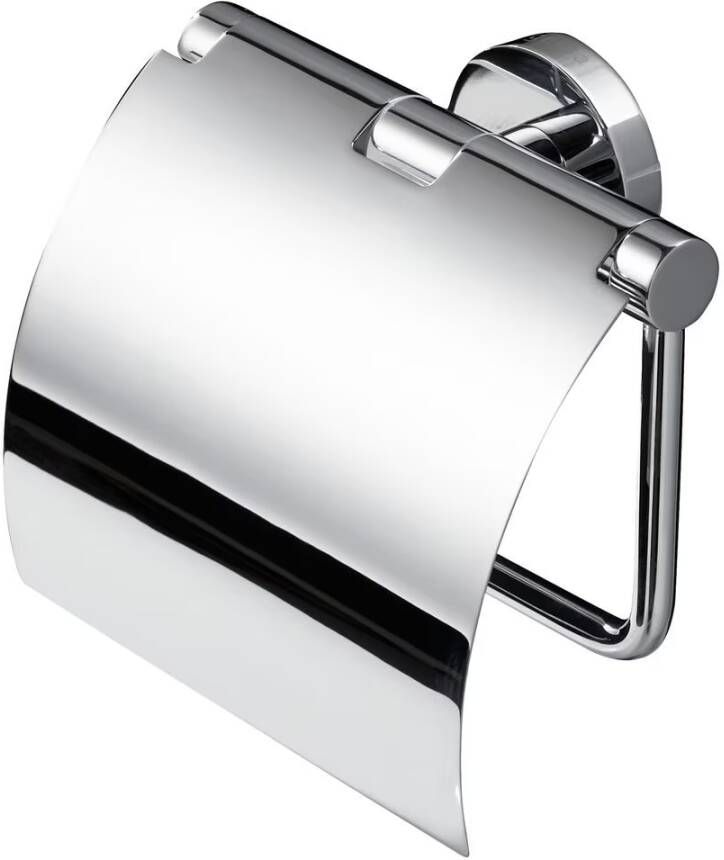 Geesa Toiletrolhouder Nemox | Met klep | Chroom