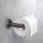 Geesa Toiletrolhouder Nemox | Zwart metaal geborsteld - Thumbnail 3