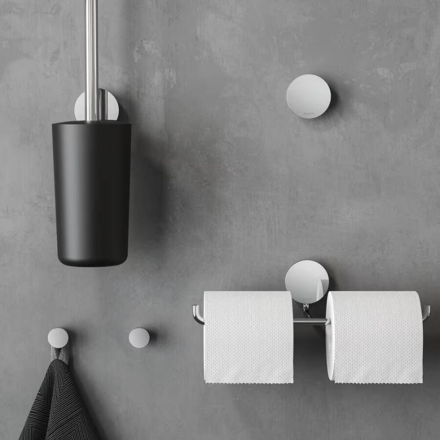 Geesa Toiletrolhouder Opal | Dubbel | Chroom