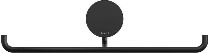 Geesa Toiletrolhouder Opal | Dubbel | Zwart