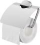 Geesa Toiletrolhouder Opal | Met klep | Chroom - Thumbnail 2