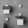 Geesa Toiletrolhouder Opal | Met planchet | Chroom - Thumbnail 3