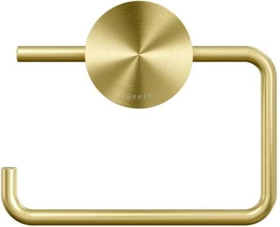 Geesa Toiletrolhouder Opal | Zonder klep | Goud geborsteld