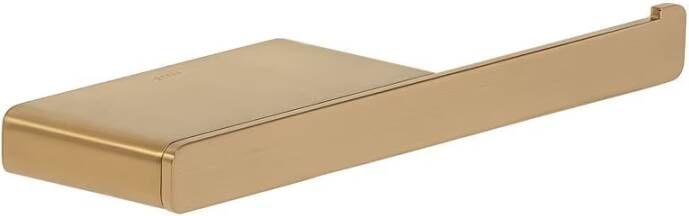 Geesa Toiletrolhouder Shift | Met planchet | Goud geborsteld