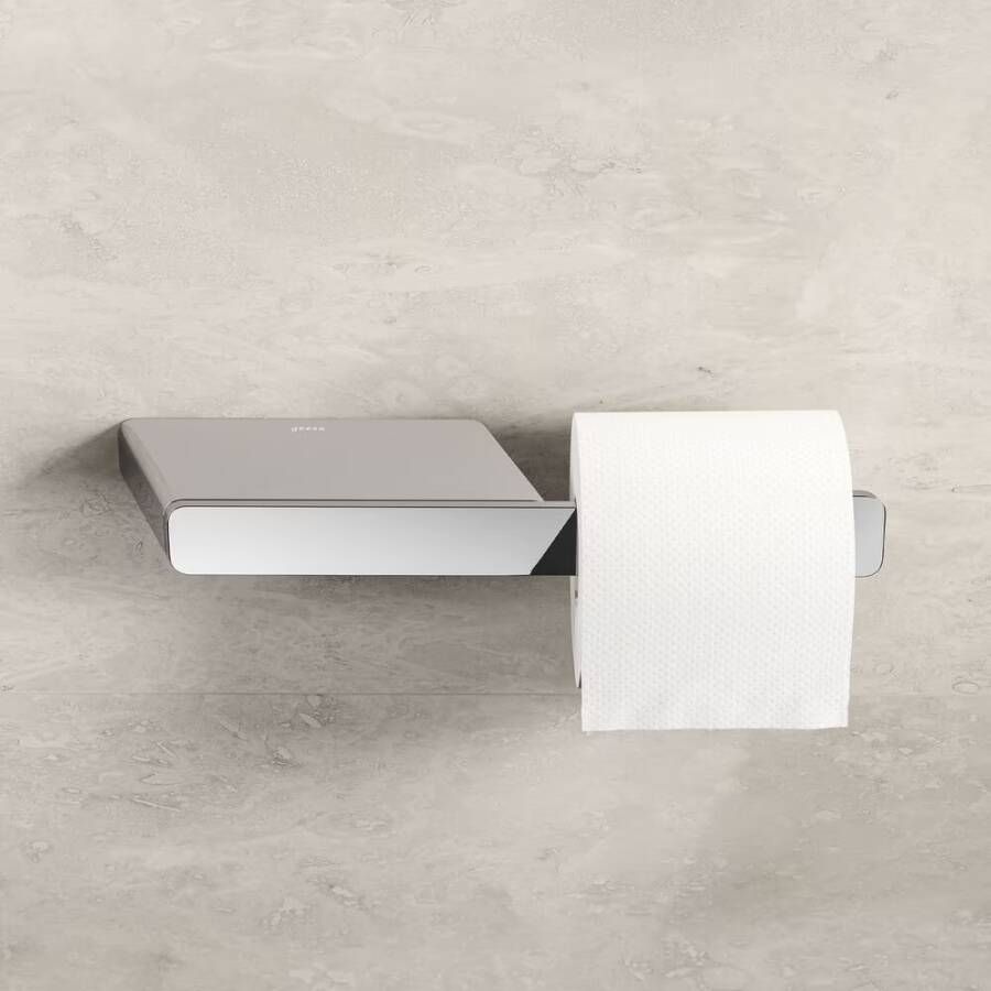 Geesa Toiletrolhouder Shift | Zonder klep | Chroom