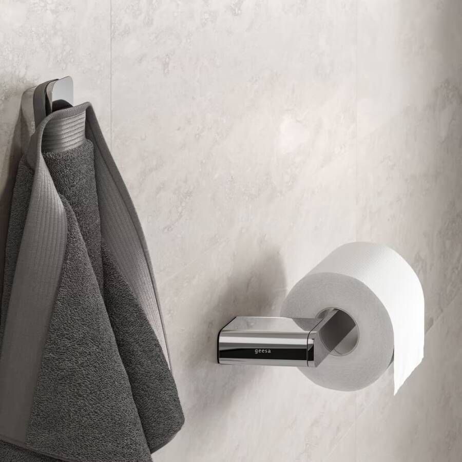 Geesa Toiletrolhouder Shift | Zonder klep | Rechts | Chroom