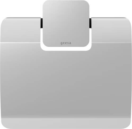 Geesa Toiletrolhouder Topaz | Met klep | Chroom