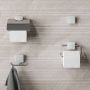 Geesa Toiletrolhouder Topaz | Zonder klep | Chroom - Thumbnail 4