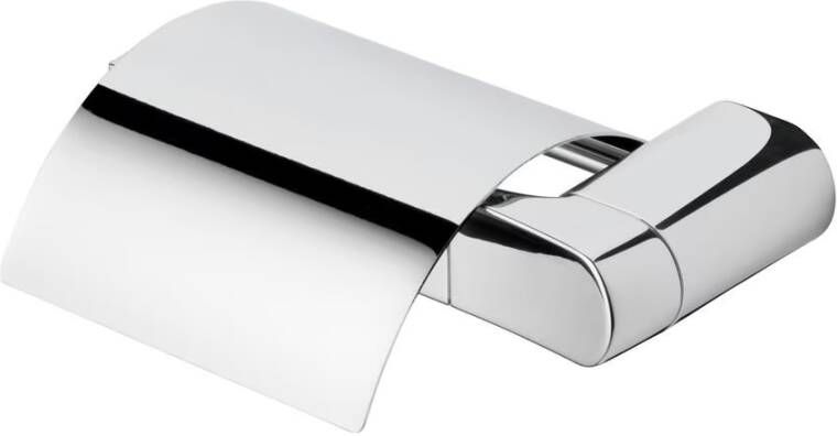 Geesa Toiletrolhouder Wynk | Met klep | Chroom