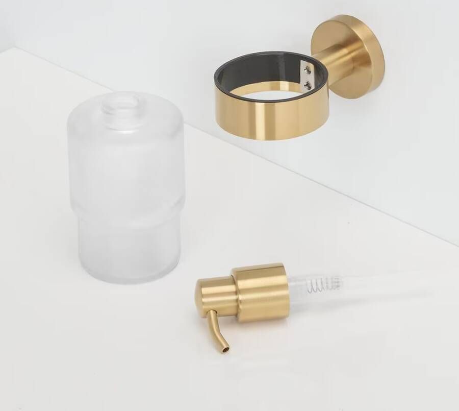 Geesa Zeepdispenser Nemox | 200 ml | Goud geborsteld
