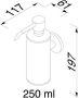 Geesa Zeepdispenser Nemox | 250 ml | Chroom - Thumbnail 4