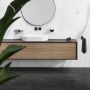 Geesa Zeepdispenser Shift | 200 ml | Met gesatineerd glas | Zwart - Thumbnail 2