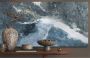 Geo Tiles Amazona Vloertegel | 60x120 cm | Gerectificeerd | Marmerlook | Glans Blauw - Thumbnail 3