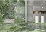 Geo Tiles Amazona Vloertegel | 60x120 cm | Gerectificeerd | Marmerlook | Glans Groen - Thumbnail 2