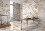 Geo Tiles Crash Vloertegel | 30x60 cm | Gerectificeerd | Marmerlook | Glans Beige - Thumbnail 2