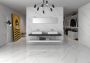 Geo Tiles Statuary Vloertegel | 120x120 cm | Gerectificeerd | Marmerlook | Glans Wit - Thumbnail 2