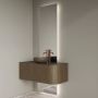 Gliss Design Badkamerspiegel Celeste | 40x120 + 40x25 cm | 2-delig verticaal | Indirecte LED verlichting | Sensor bediening | Met spiegelverwarming - Thumbnail 2