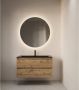 Gliss Design Badkamerspiegel Circum | 100 cm | Rond | Indirecte LED verlichting | Touch button | Met spiegelverwarming - Thumbnail 2