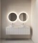 Gliss Design Badkamerspiegel Circum | 100 cm | Rond | Indirecte LED verlichting | Touch button | Met spiegelverwarming - Thumbnail 4