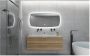 Gliss Design Badkamerspiegel Erato | 140x70 cm | Rechthoekig | Indirecte LED verlichting | Touch button | Met spiegelverwarming - Thumbnail 2