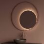 Gliss Design Badkamerspiegel Kosmos | 100 cm | Indirecte LED verlichting | Sensor bediening | Met spiegelverwarming | Koper rose - Thumbnail 4