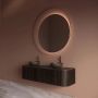 Gliss Design Badkamerspiegel Kosmos | 90 cm | Indirecte LED verlichting | Sensor bediening | Met spiegelverwarming | Koper rose - Thumbnail 3