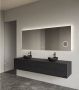 Gliss Design Badkamerspiegel Lumin | 120x70 cm | Rechthoekig | Indirecte LED verlichting | Touch button | Met spiegelverwarming - Thumbnail 3