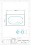Gliss Design Badkamerspiegel Nova | 120x70 cm | Directe en indirecte LED verlichting | Touch button | Met spiegelverwarming - Thumbnail 3