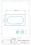 Gliss Design Badkamerspiegel Nova | 140x70 cm | Directe en indirecte LED verlichting | Touch button | Met spiegelverwarming - Thumbnail 3