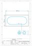 Gliss Design Badkamerspiegel Nova | 180x70 cm | Directe en indirecte LED verlichting | Touch button | Met spiegelverwarming - Thumbnail 3