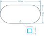 Gliss Design Badkamerspiegel Orion | 140x70 cm | Ovaal | Indirecte LED verlichting | Touch button | Met spiegelverwarming - Thumbnail 4