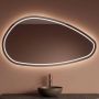 Gliss Design Badkamerspiegel Sirius | 140x82 cm | Directe en indirecte LED verlichting | Sensor bediening | Met spiegelverwarming - Thumbnail 2
