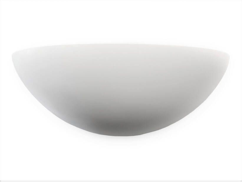 Gliss Design Waskom Dione | 40 cm | Keramiek | Vrijstaand | Rond | Wit Mat