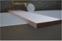 Gliss Design Flow badplank recht massief eiken 100 cm wit olie - Thumbnail 4
